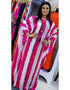 Dubai Maxi Abaya in African Print